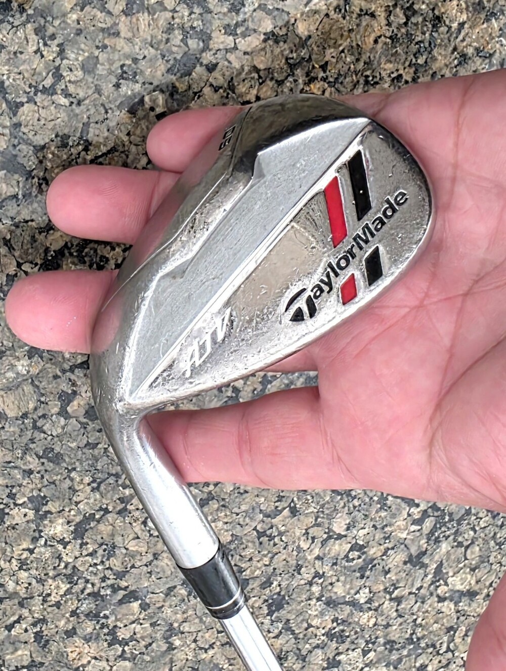 Taylormade Golf ATV 60 degree wedge left handed 35.5 inches KBS FST steel shaft